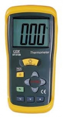 cem dt 610b temperature measurement